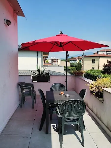 Lägenhet Casa Dori X 6 Persone 3 Camere 2 Bagni Cucina Terrazza Vicino L'Aeroporto Caravaggio Bergamo